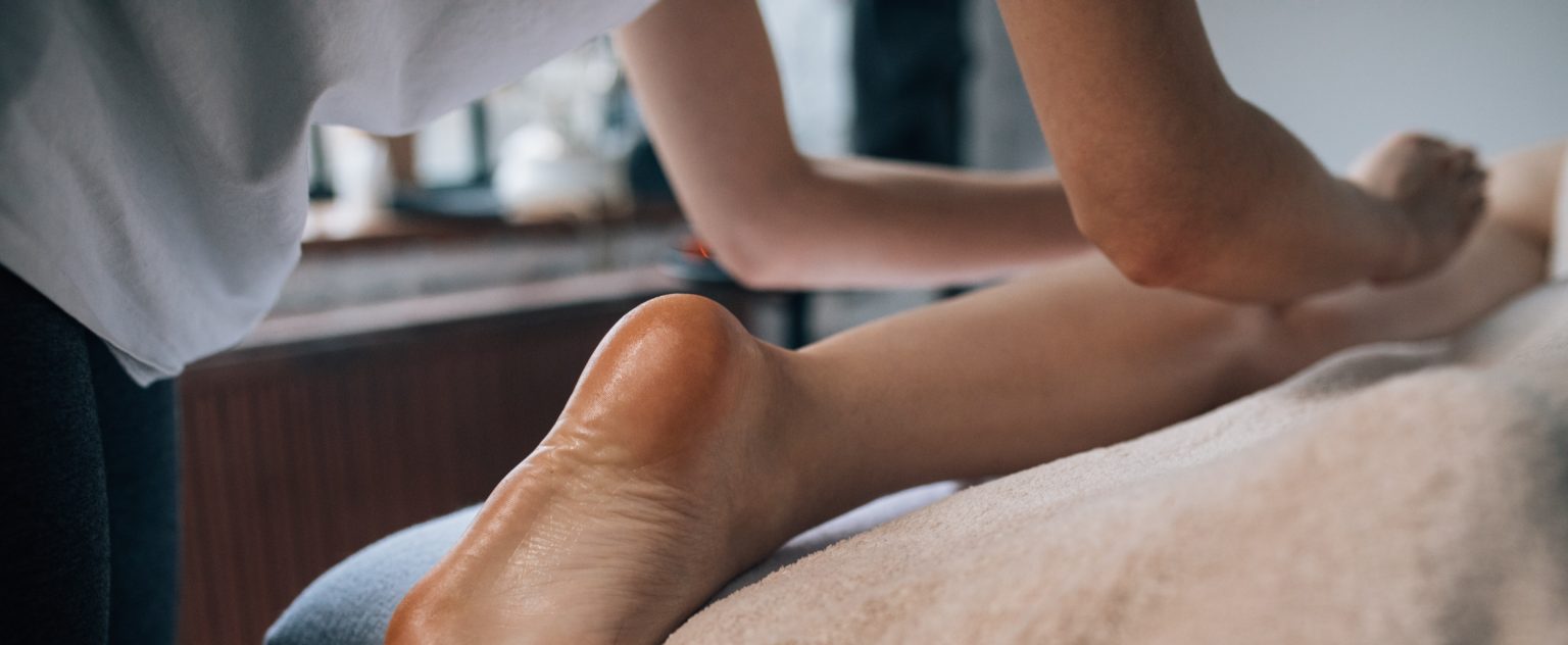 Sports massage treatment